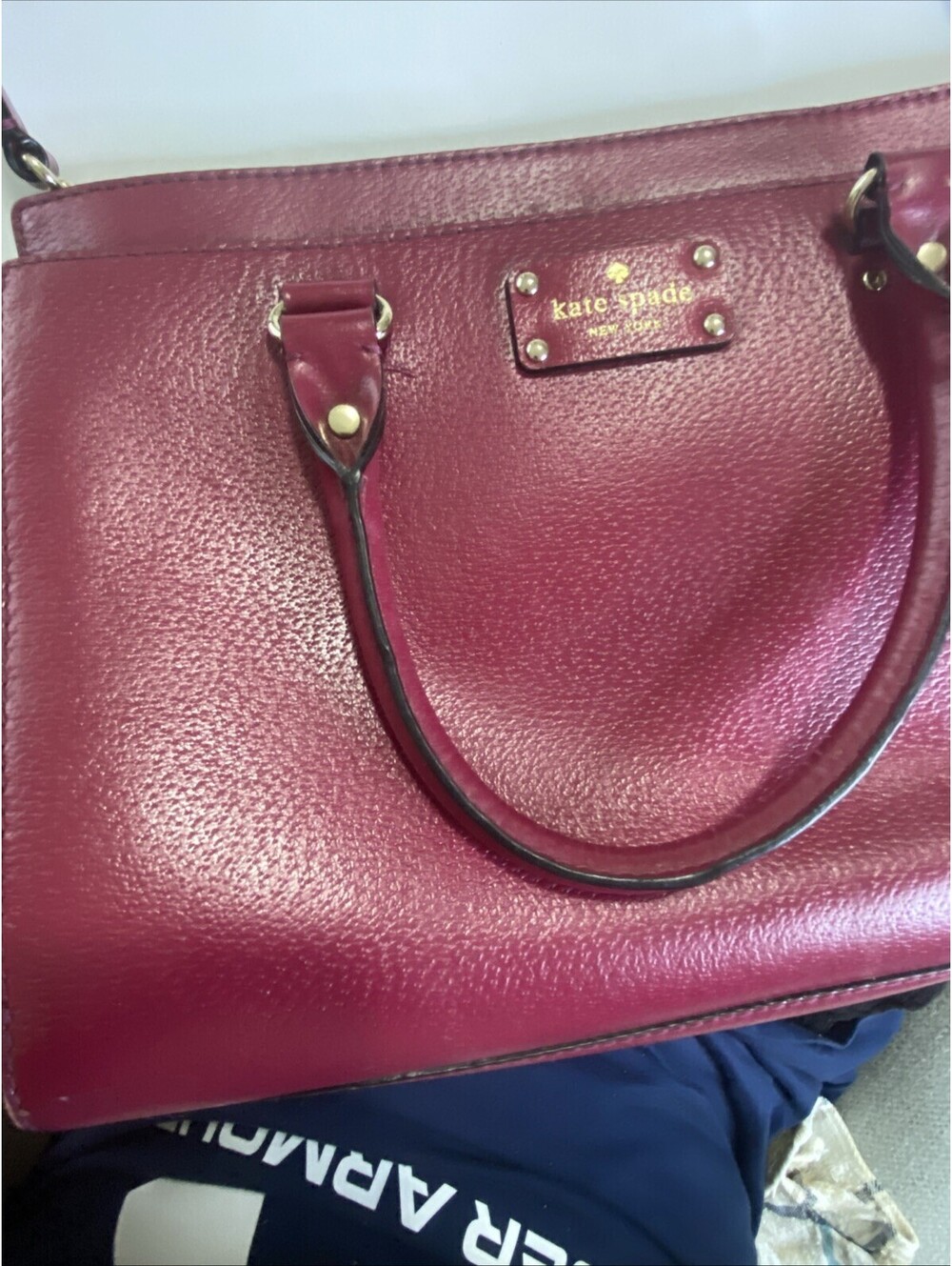 Kate Spade Wellesley Durham Raspberry Bag - Picture 2 of 14